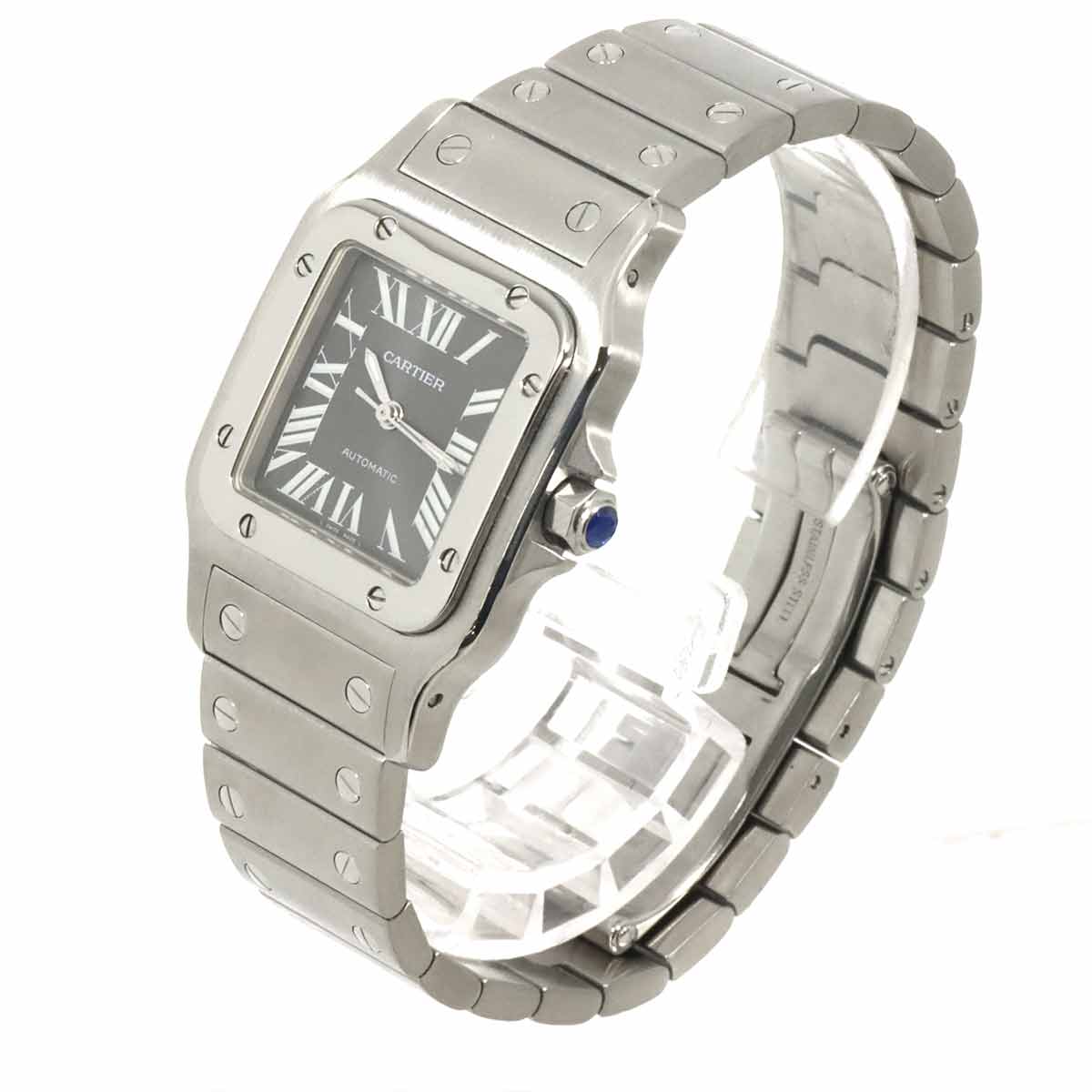 Santos Galbee LM Automatic Gray Dial Boys Watch