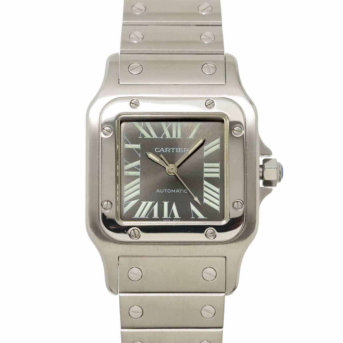 Santos Galbee LM Automatic Gray Dial Boys Watch