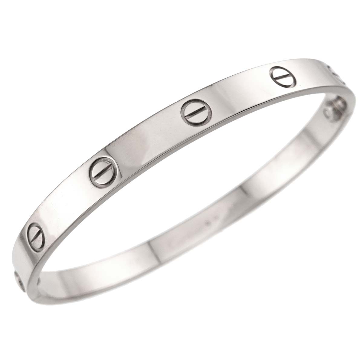 Love Bracelet Bangle 18K WG 750 Size19