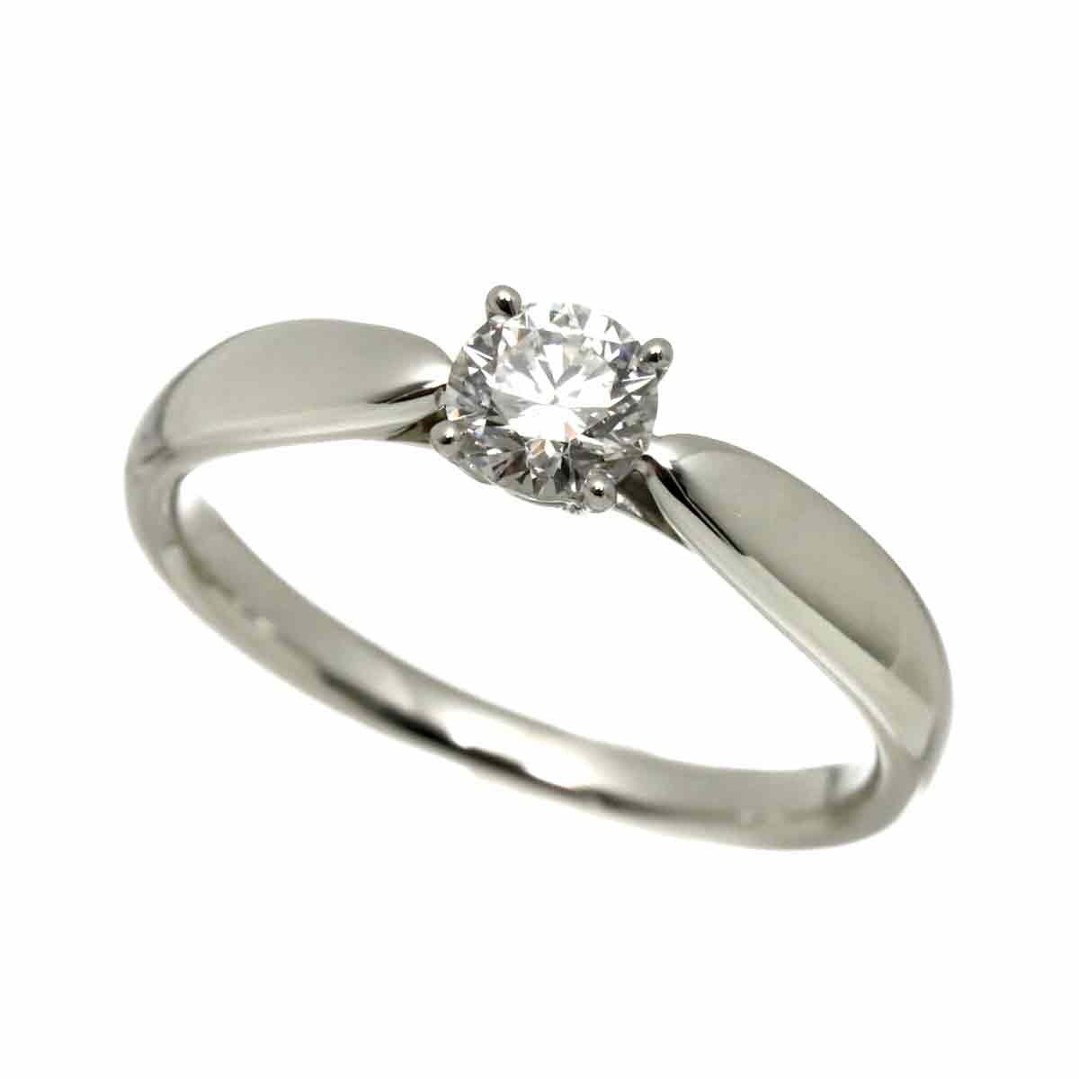 Harmony Diamond 0.35ct F/VS1/3EX Ring Pt Size5.25(US)