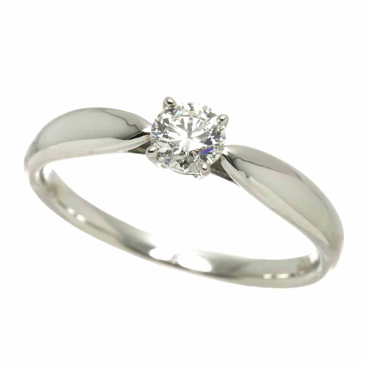 Harmony Diamond 0.30ct H/VS2/3EX Ring Pt Size5.75-6(US)