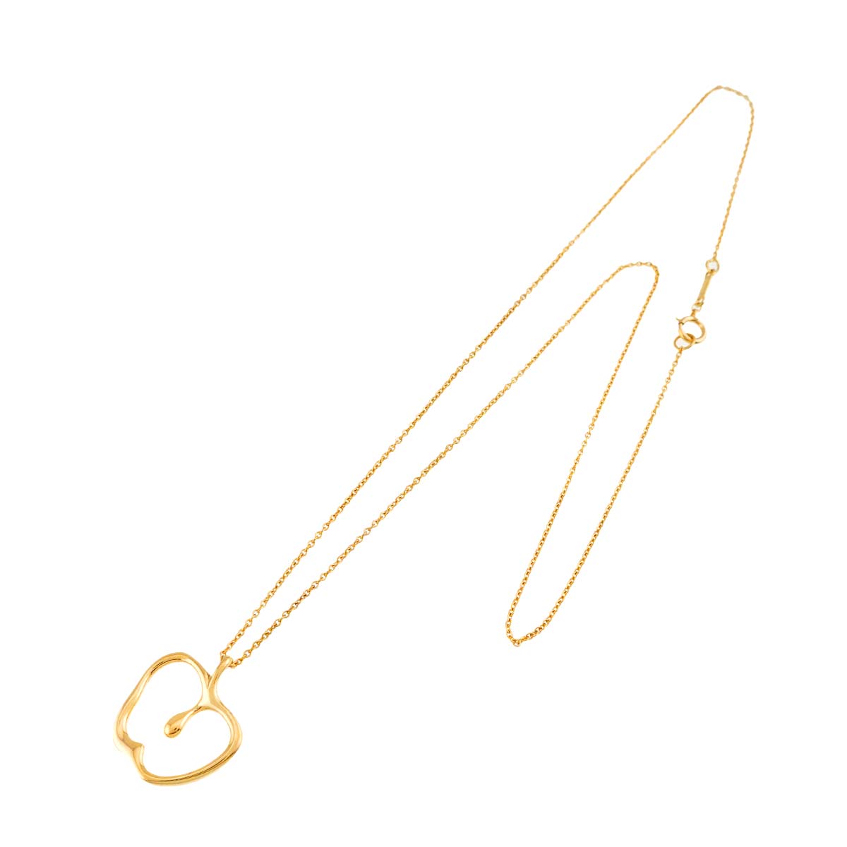 Apple motif Necklace 18K Yellow Gold 750