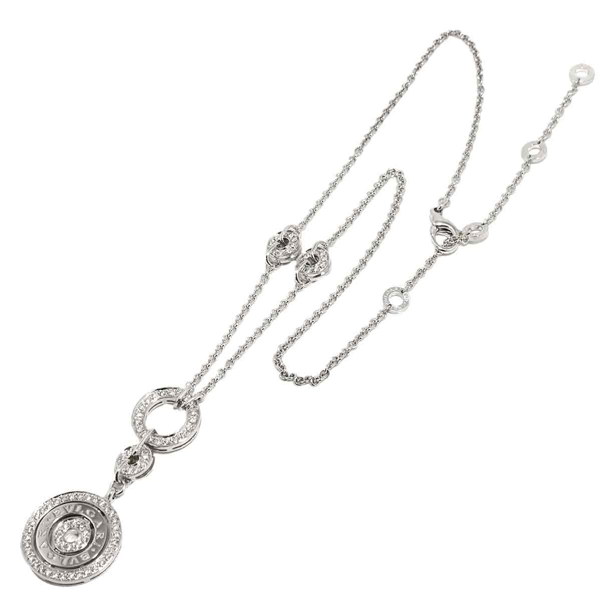 Astrale Cerchi Diamond Necklace 18K White Gold 750