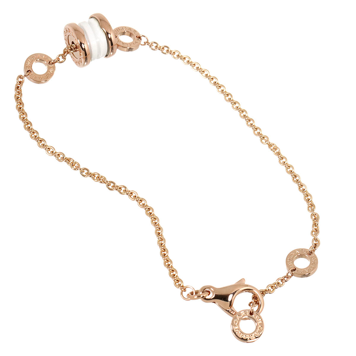 B-ZERO1 Ceramic Bracelet 18K Pink Gold 750