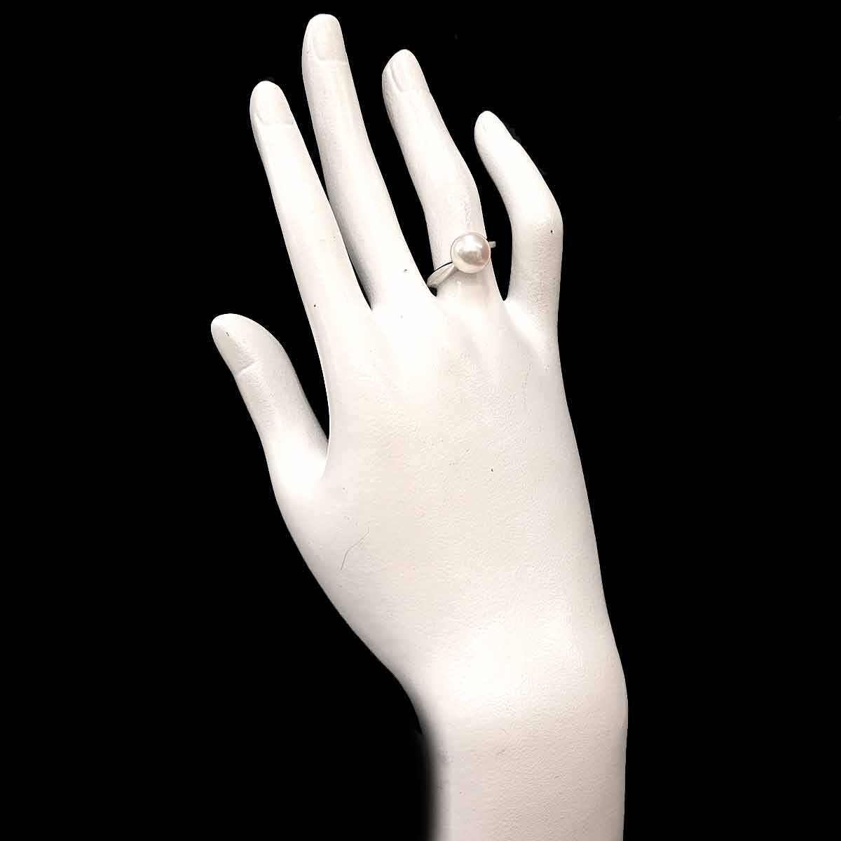 Akoya Pearl 9.2mm Ring Platinum size6.25-6.5(US)