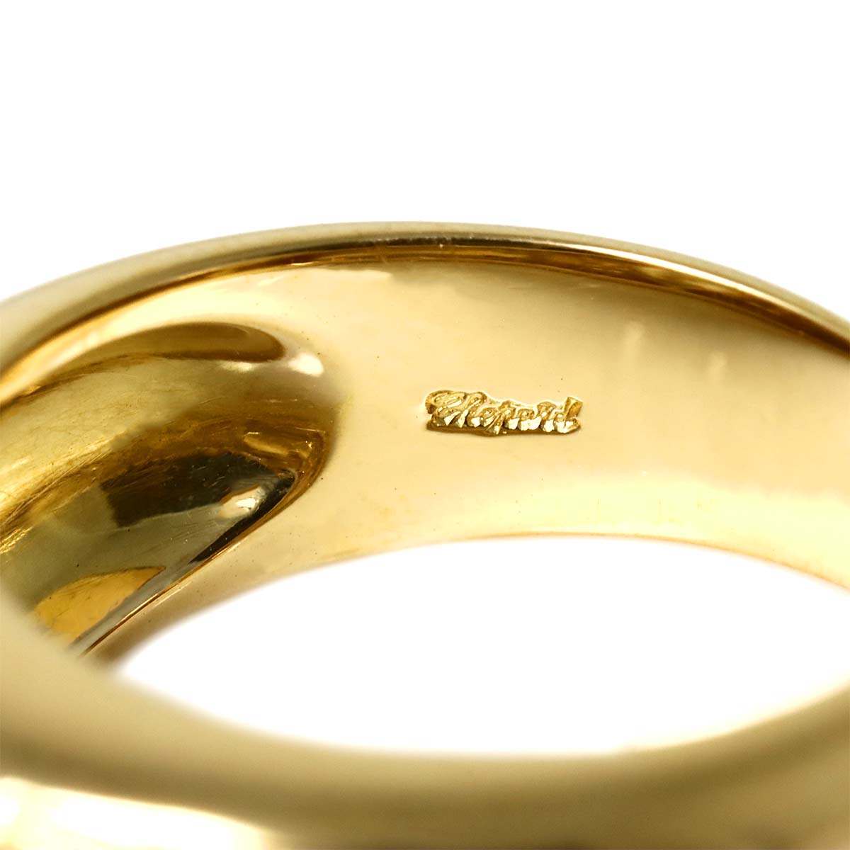 Happy Diamond LOVE Ring 18K YG 750 Size5.75-6(US)