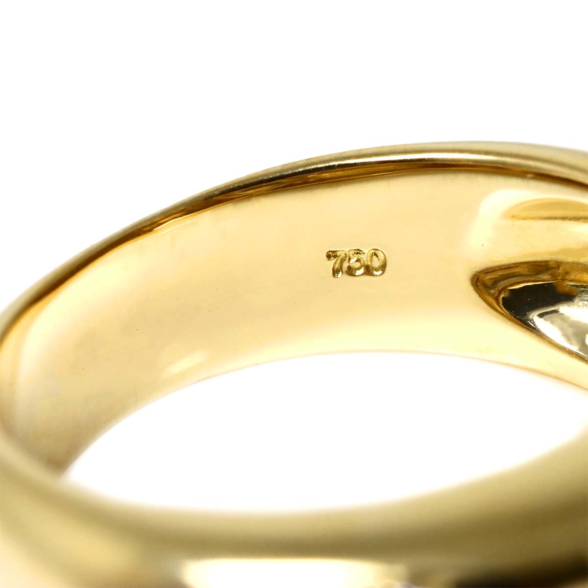 Happy Diamond LOVE Ring 18K YG 750 Size5.75-6(US)