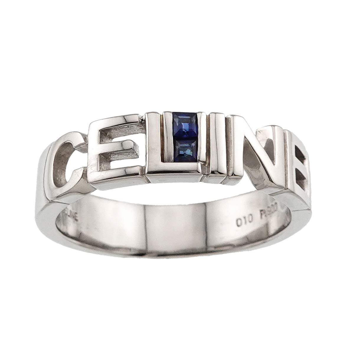 Sapphire 0.10ct Ring Pt Platinum Size6-6.25(US)