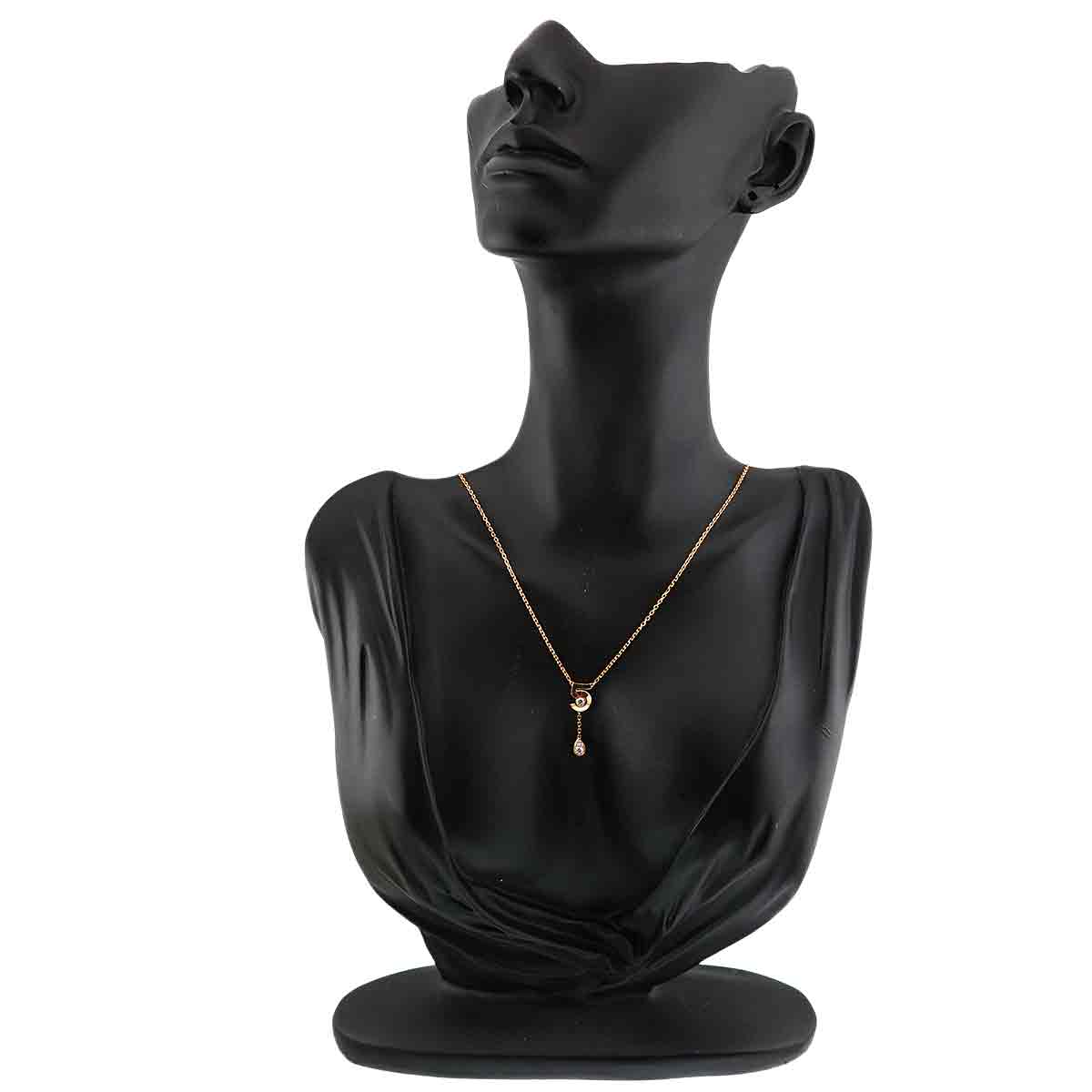 N5 Diamond Necklace 18K Pink Gold 750