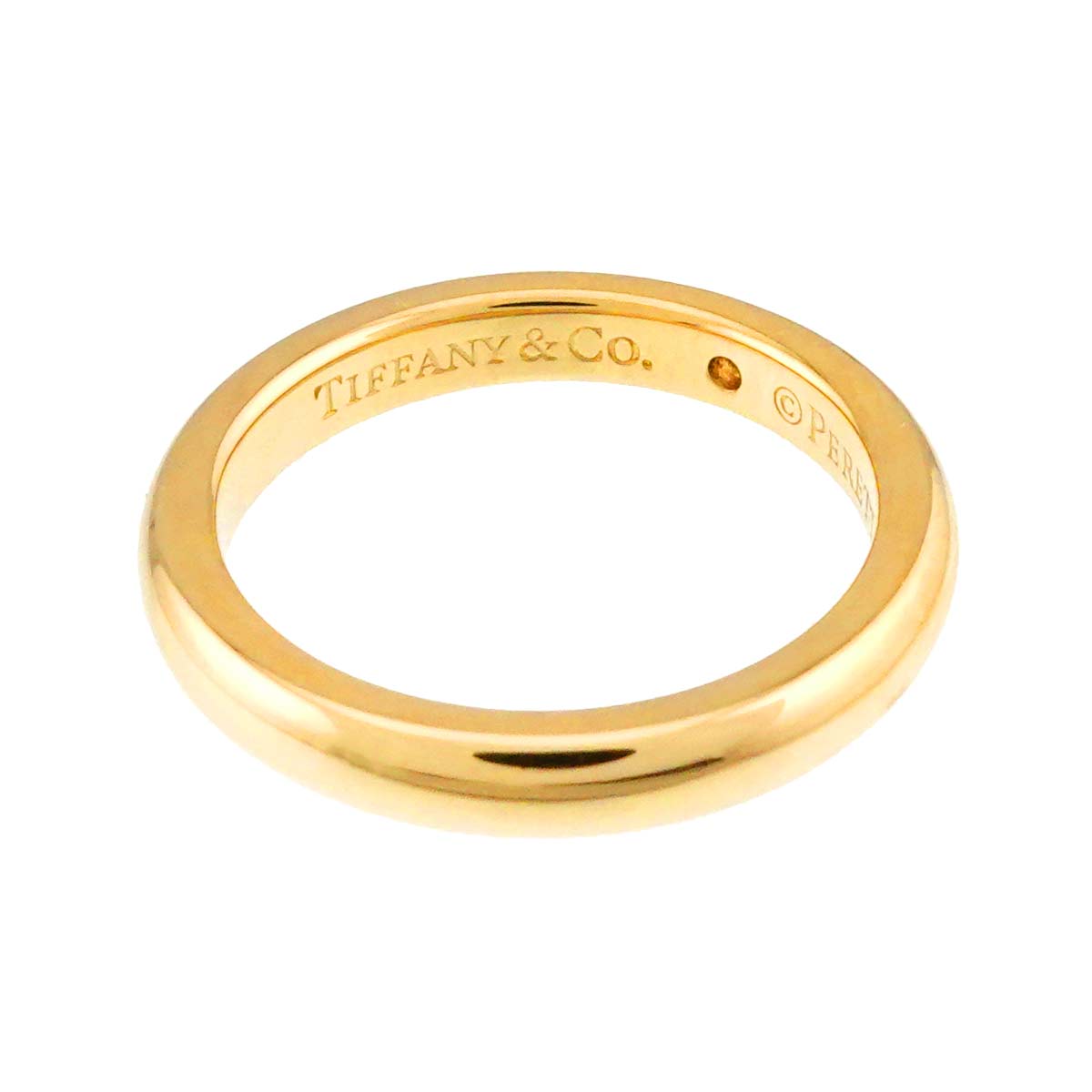 Stacking Diamond 1P Ring 18K Yellow Gold 750 Size3.25(US)