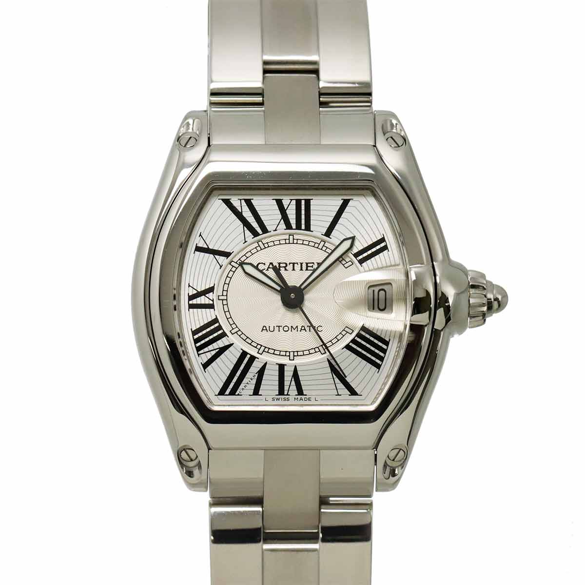 Roadster LM W62025V3 Date Automatic Silver Dial Mens Watch