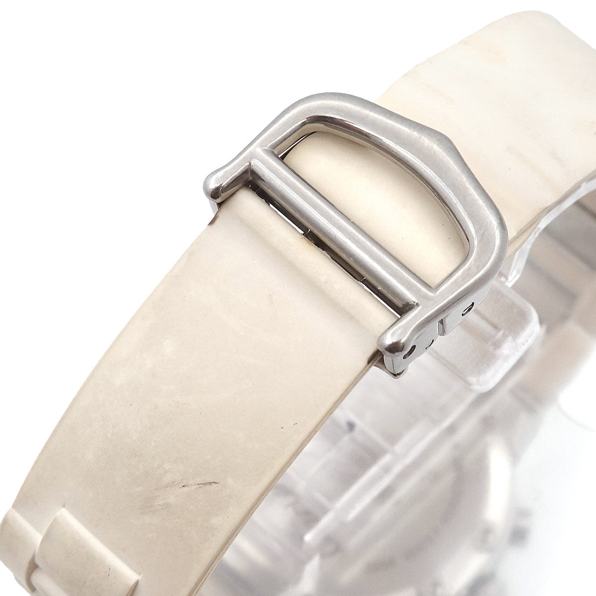 Must 21 Chronoscaph W10197U2 Quartz White Dial Ladies Watch