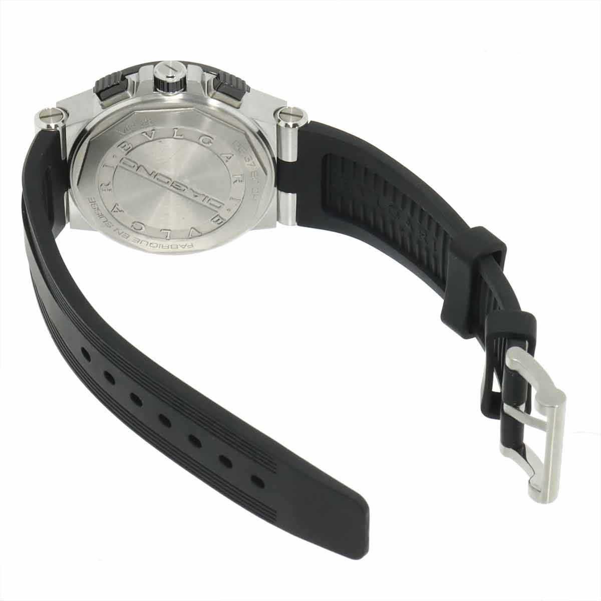 Diagono Chronograph DG37SCCH Date Automatic Black Dial Watch