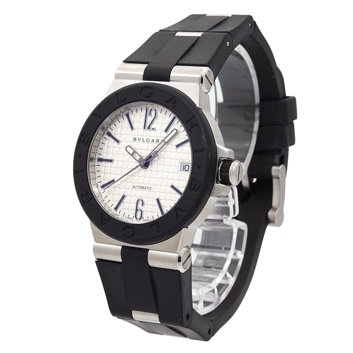 Diagono DG35SV Date Automatic Silver Dial Boys Watch
