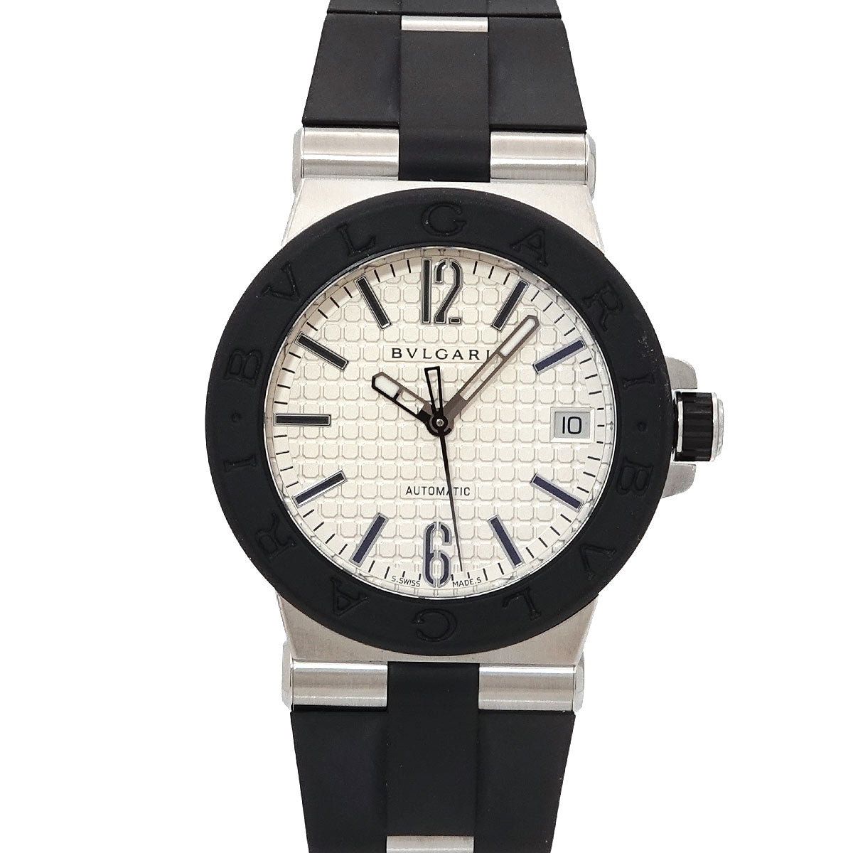 Diagono DG35SV Date Automatic Silver Dial Boys Watch