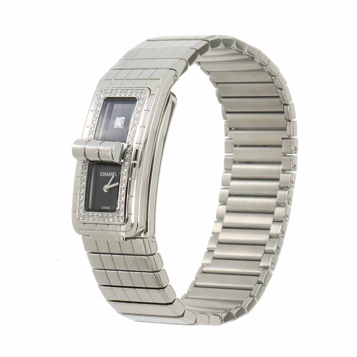 Code CoCo Diamond H5144 Quartz Black Dial Ladies Watch