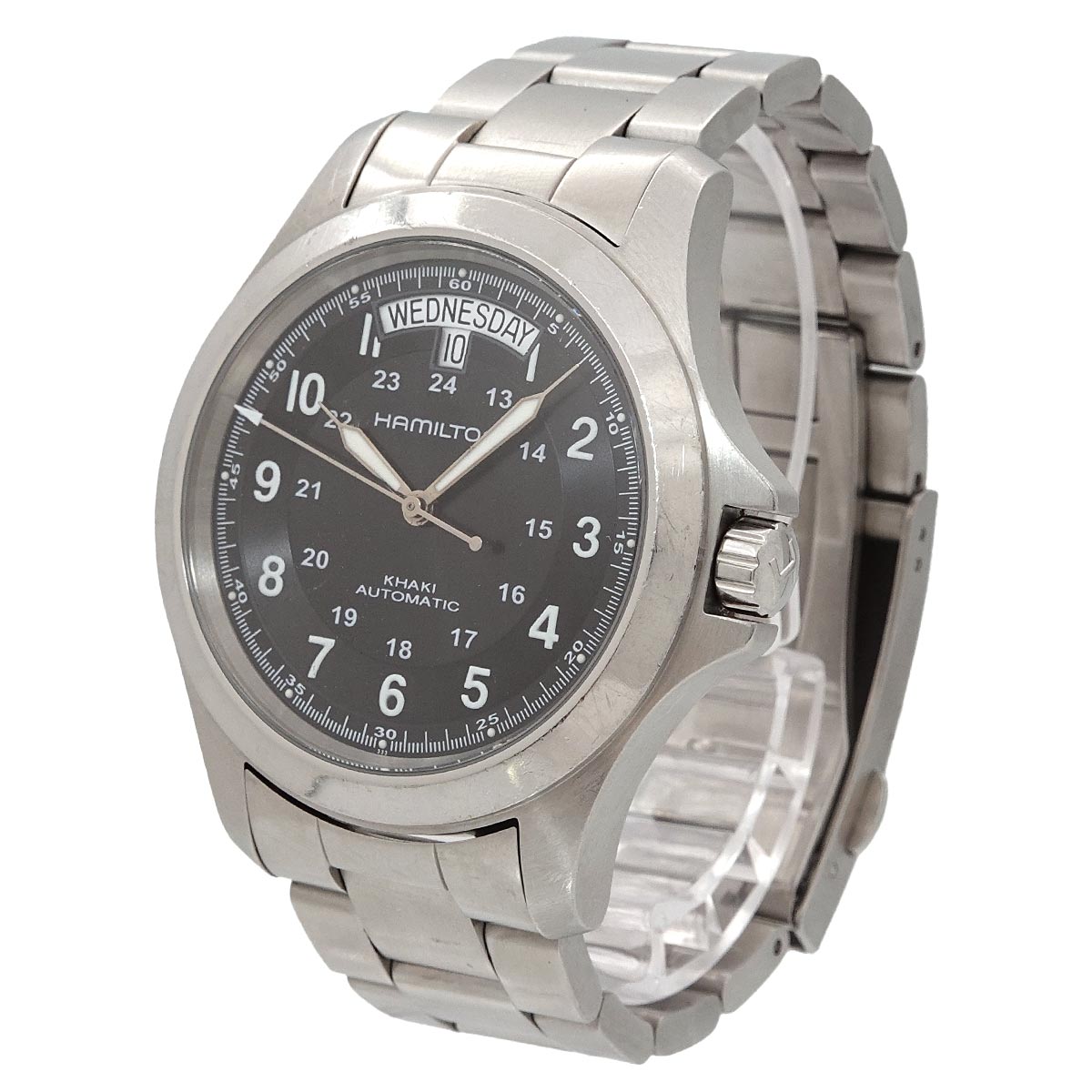 Khaki King H644550 Automatic Black Dial Mens Watch