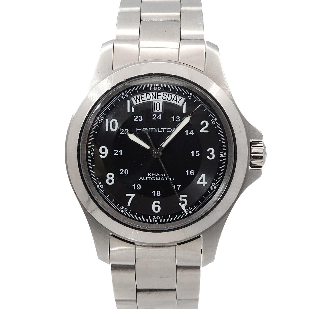 Khaki King H644550 Automatic Black Dial Mens Watch