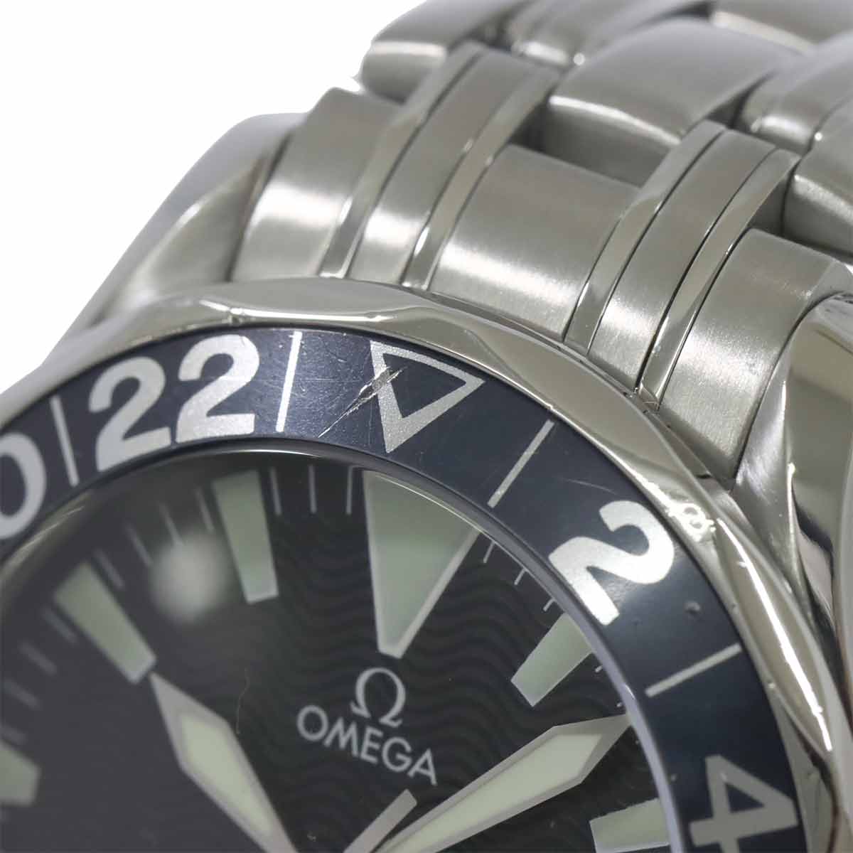 Seamaster GMT 2834 50 Automatic Black Dial Mens Watch