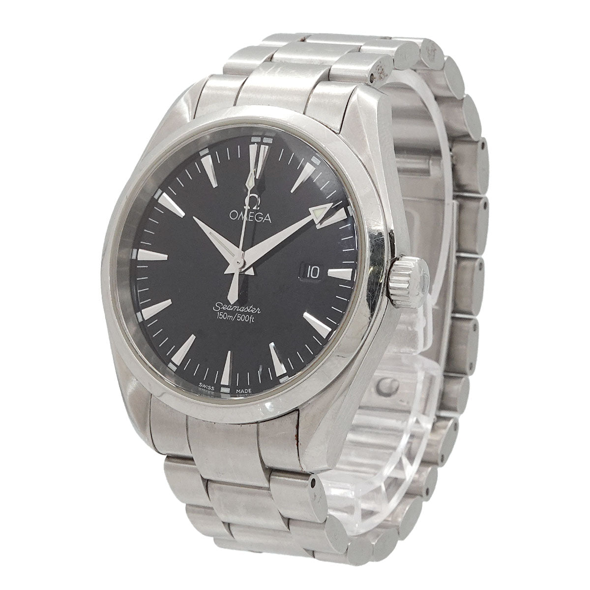 Seamaster Aqua Terra 2517.50 Quartz Black Dial Mens Watch