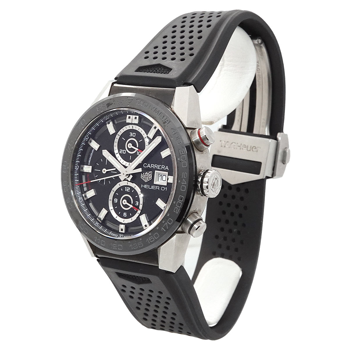 Carrera Caliber Heuer 01 CAR201Z-0 Black Dial Mens