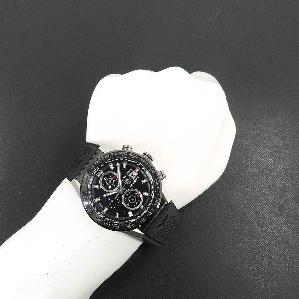 Carrera Caliber Heuer 01 CAR201Z-0 Black Dial Mens