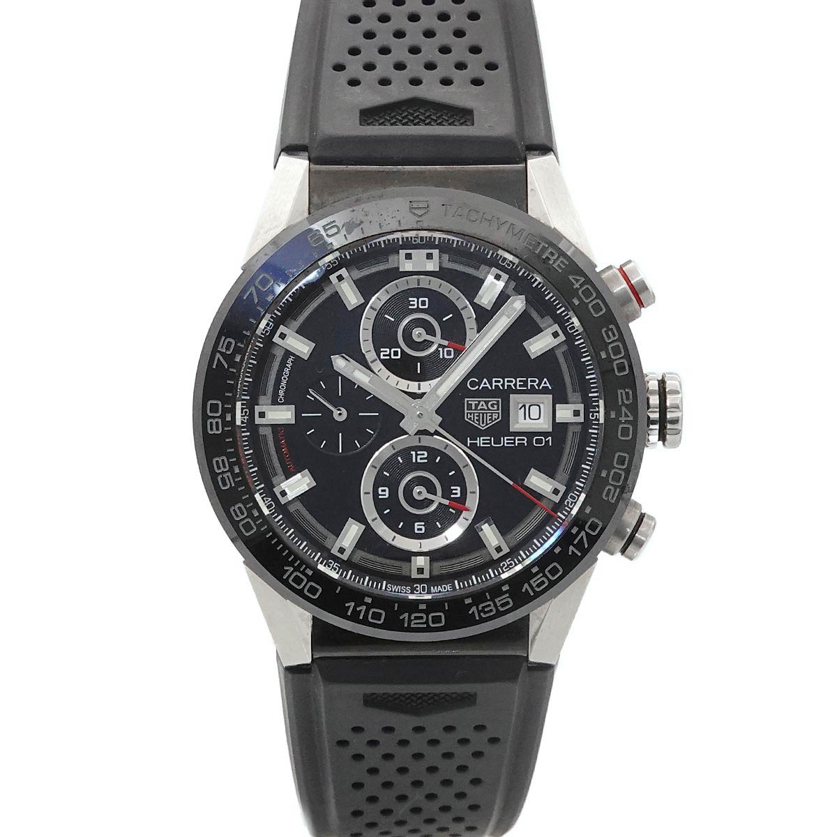Carrera Caliber Heuer 01 CAR201Z-0 Black Dial Mens