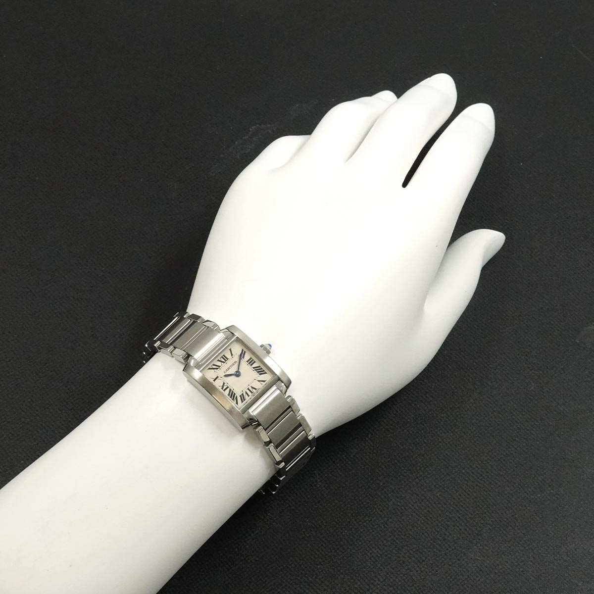 Tank Francaise SM W51008Q3 Quartz Cream Dial Ladies Watch