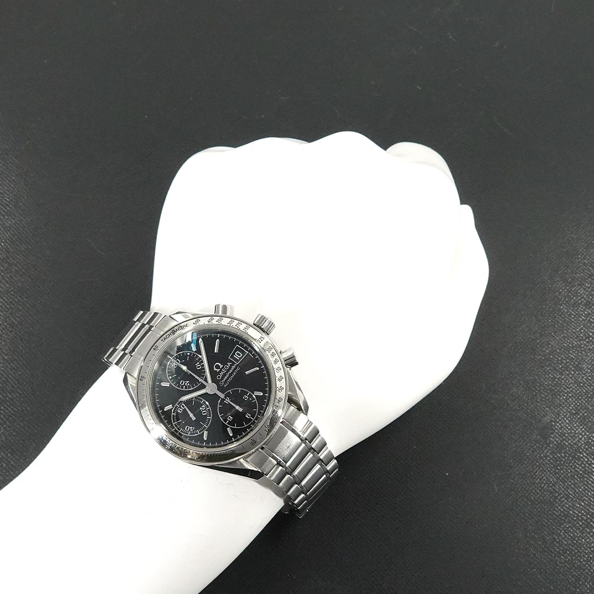 Speedmaster Date 3513.50 Chronograph Automatic Black Dial Mens