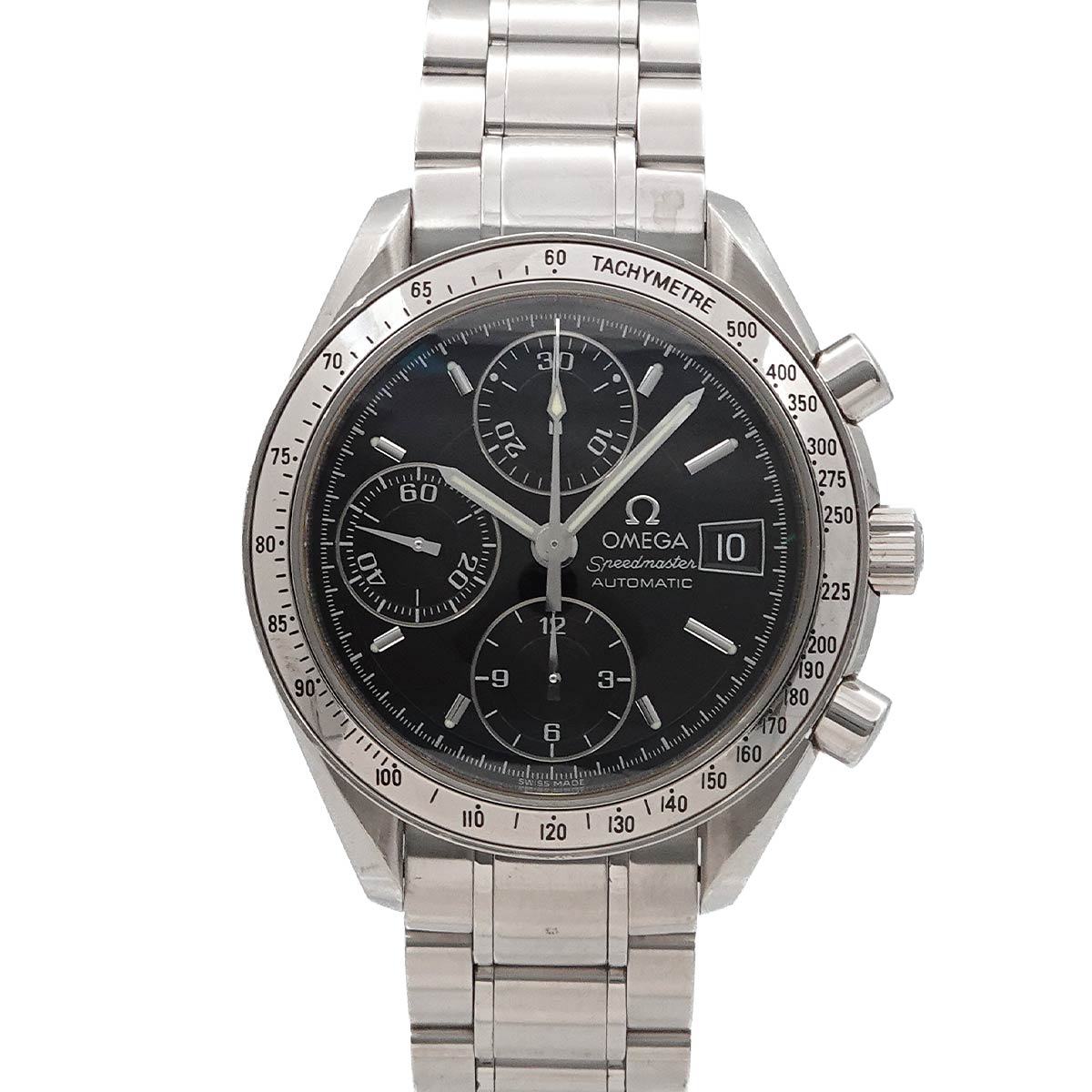 Speedmaster Date 3513.50 Chronograph Automatic Black Dial Mens