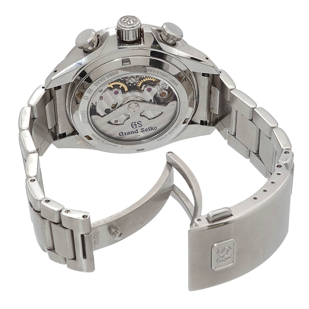 Grand Seiko Spring Drive SBGB001 9R84 0AA0 Silver Dial Mens