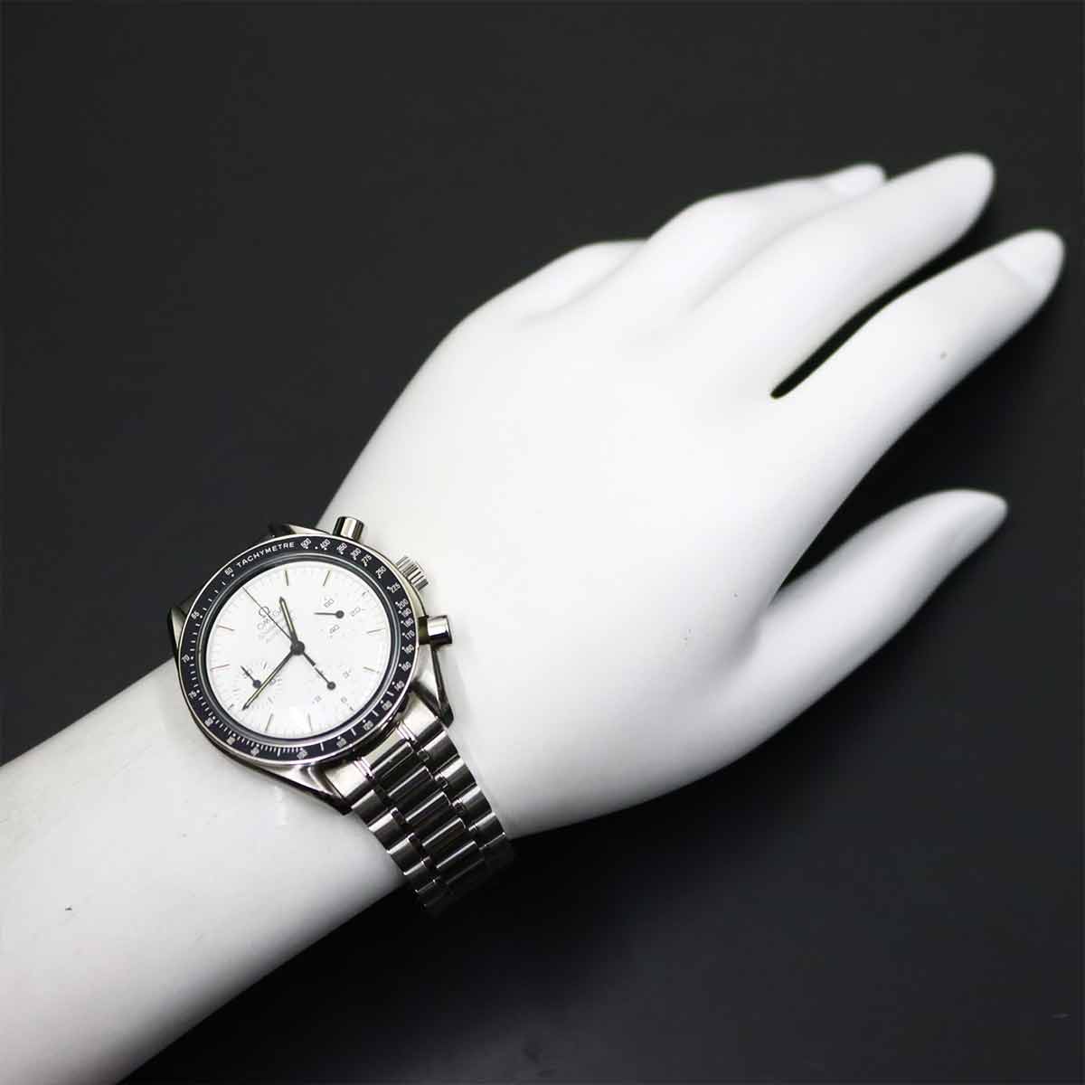 Speedmaster Chronograph 3510 20 Limited Automatic White Dial