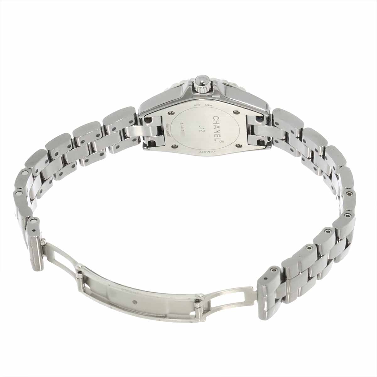 J12 Chromatic H3402 Quartz Gray Dial Ceramic Ladies Watch