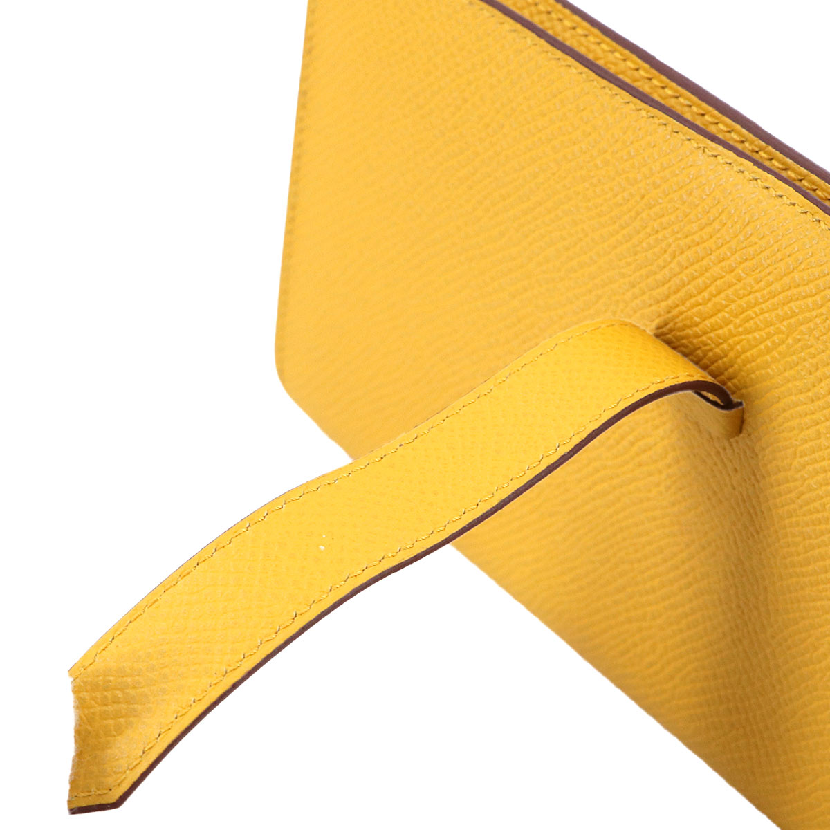 Bearn Souffle Long Wallet Epsom Jaune ambre Purse