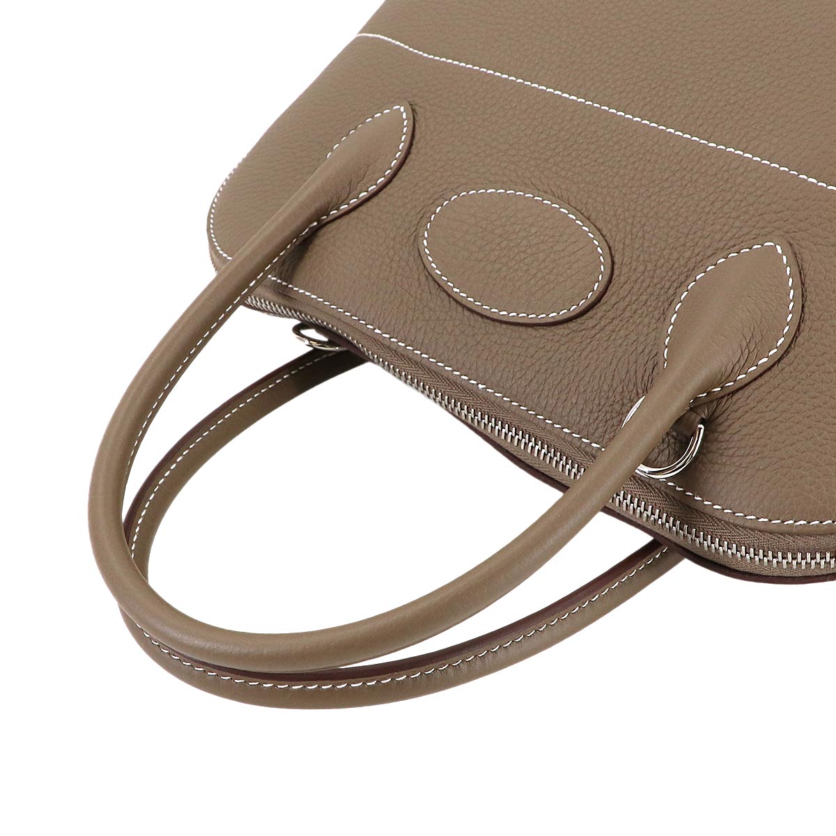 Bolide 31 2way Hand Shoulder Bag Taurillon Clemence Etoupe