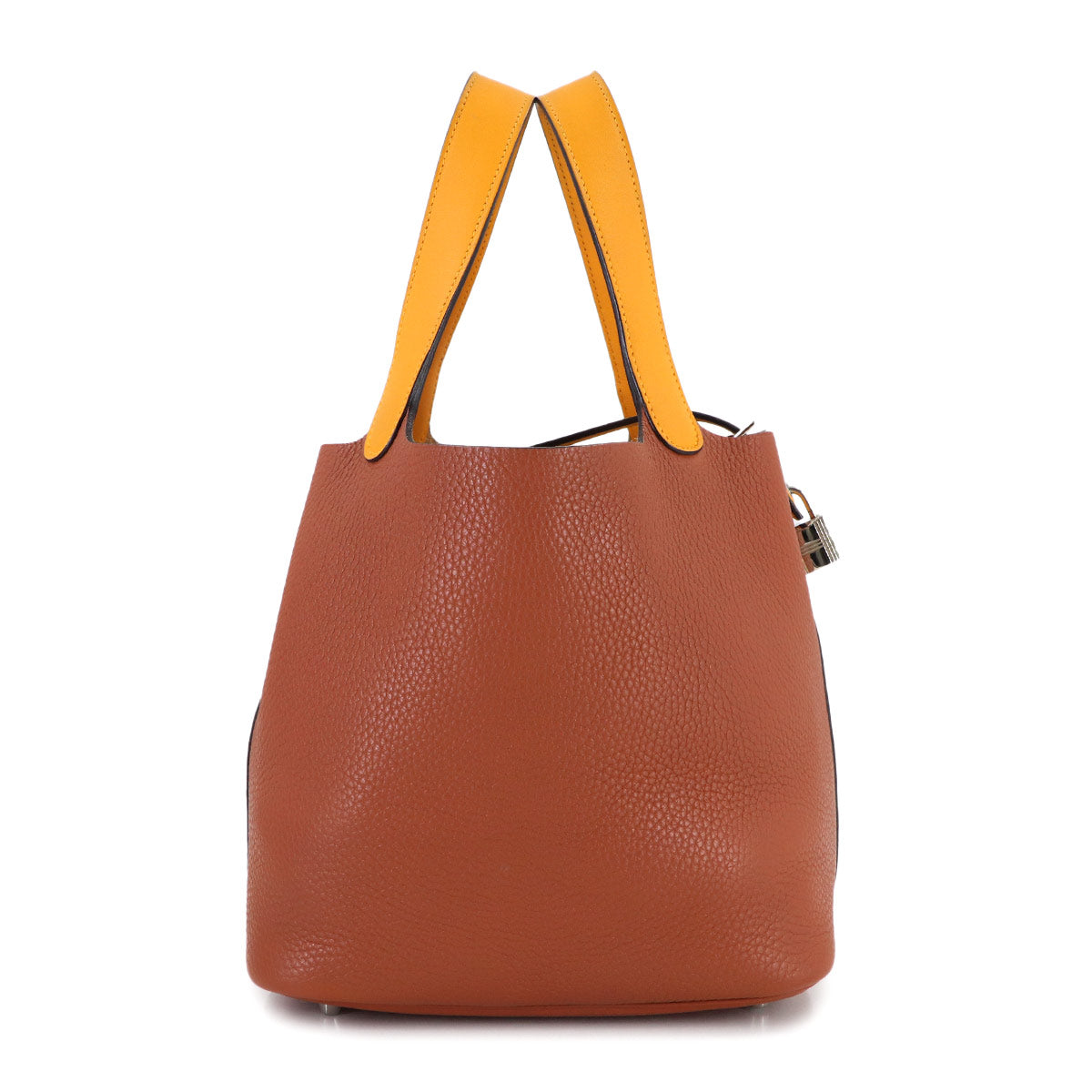 Picotin Lock Touch MM Hand Bag Taurillon Clemence Cuivre