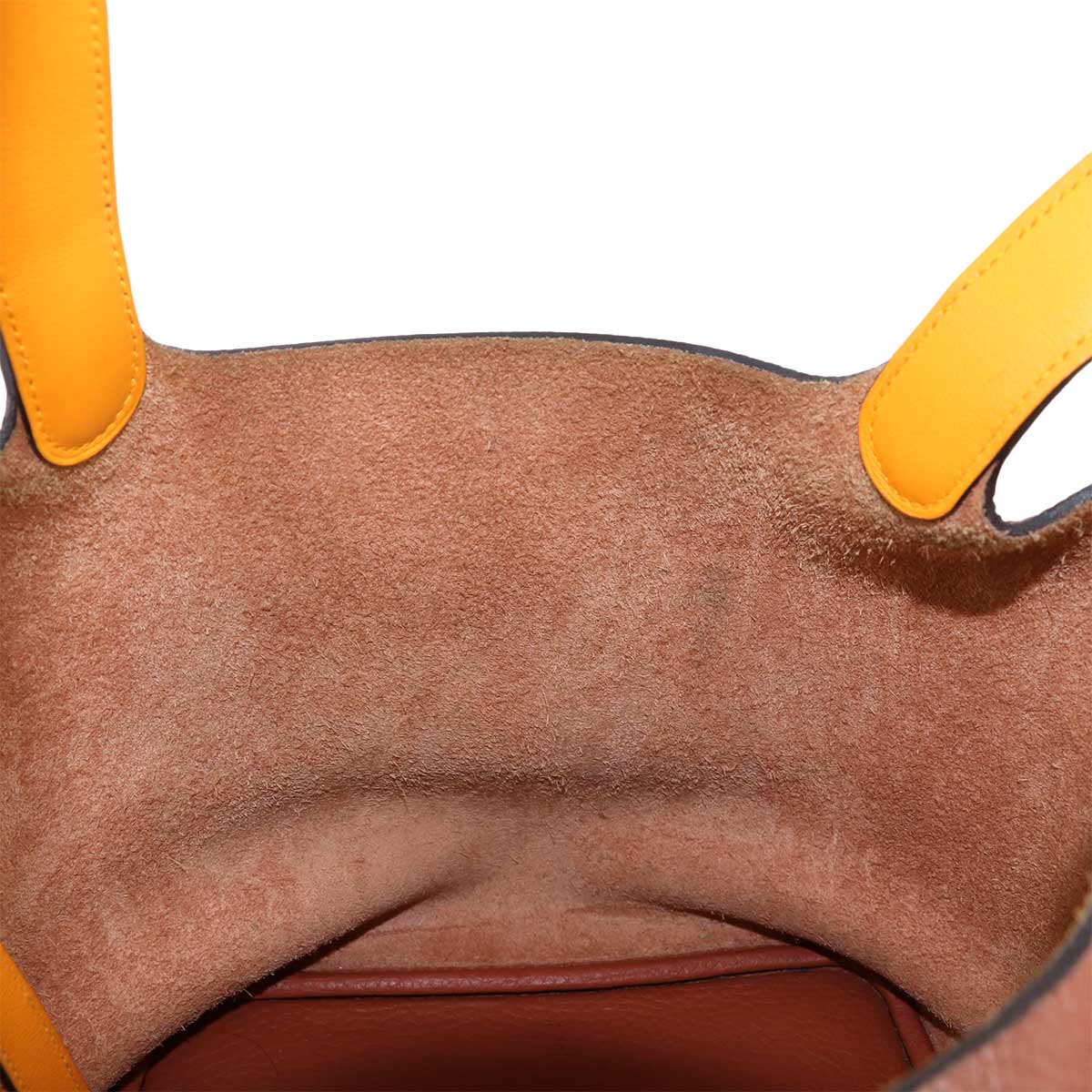 Picotin Lock Touch MM Hand Bag Taurillon Clemence Cuivre