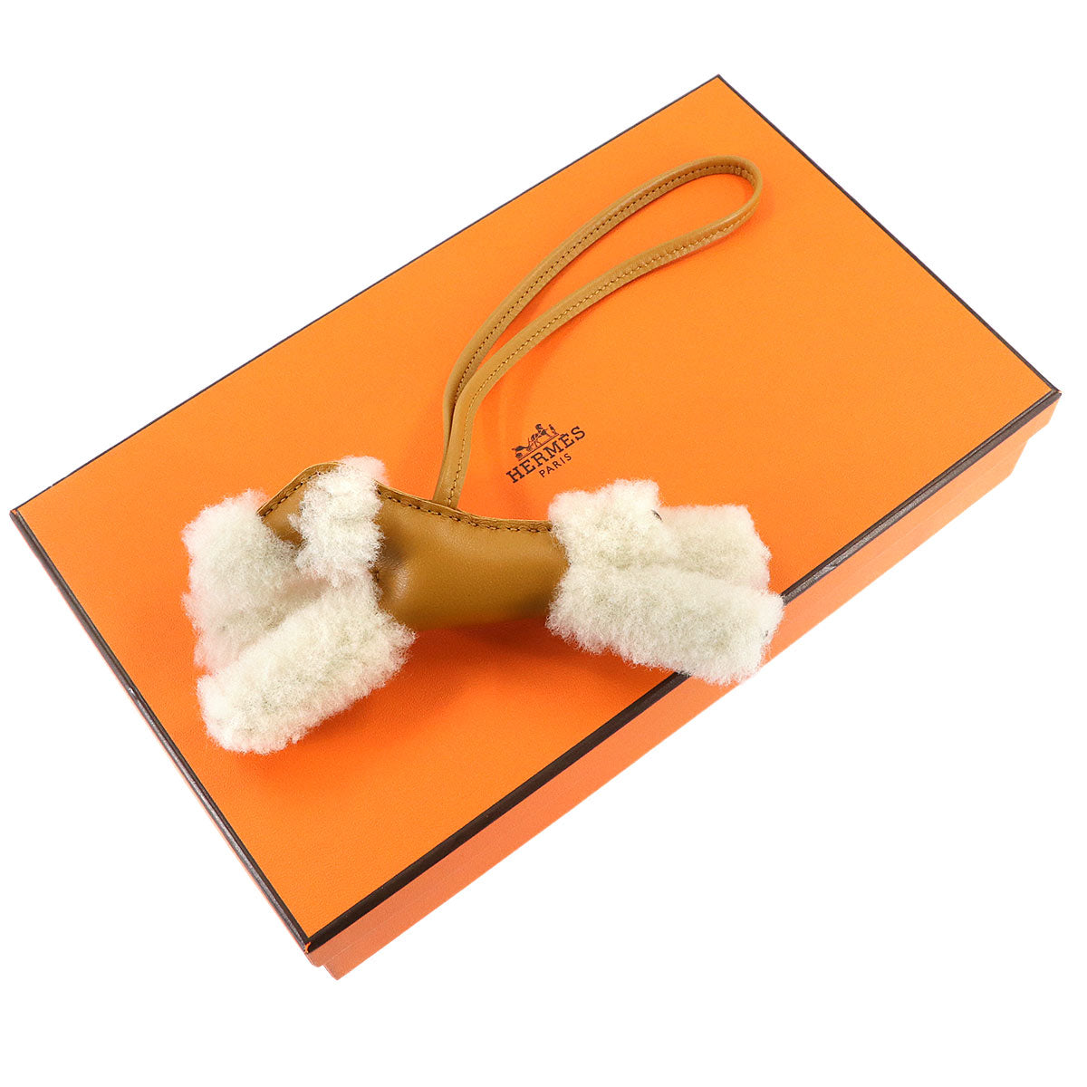 Budy Dog Bag Charm Agneau Milo Mouton Sesame
