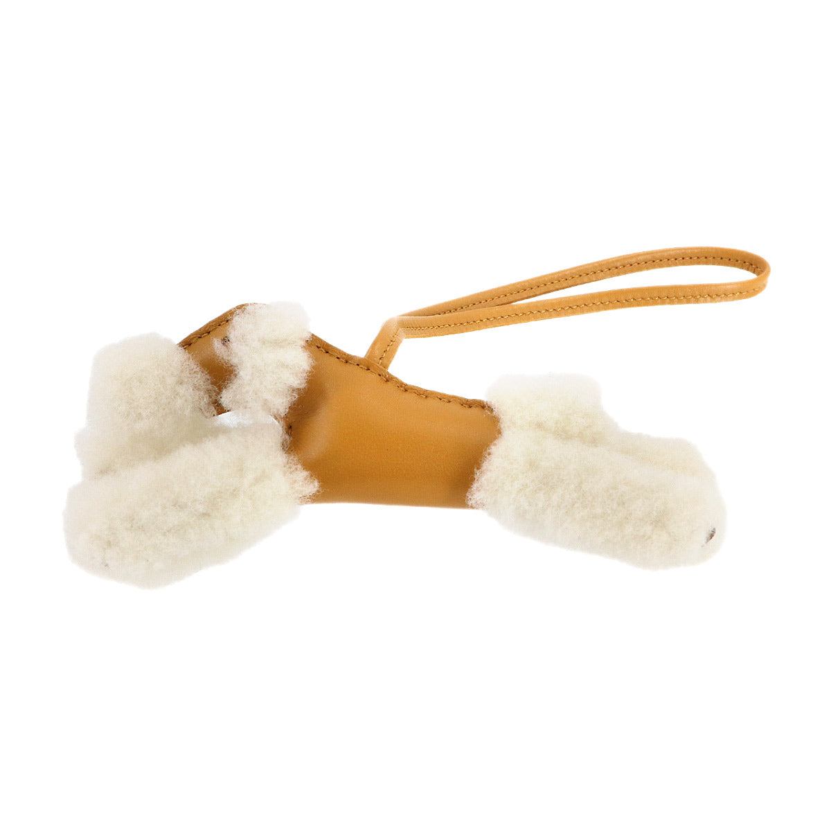 Budy Dog Bag Charm Agneau Milo Mouton Sesame