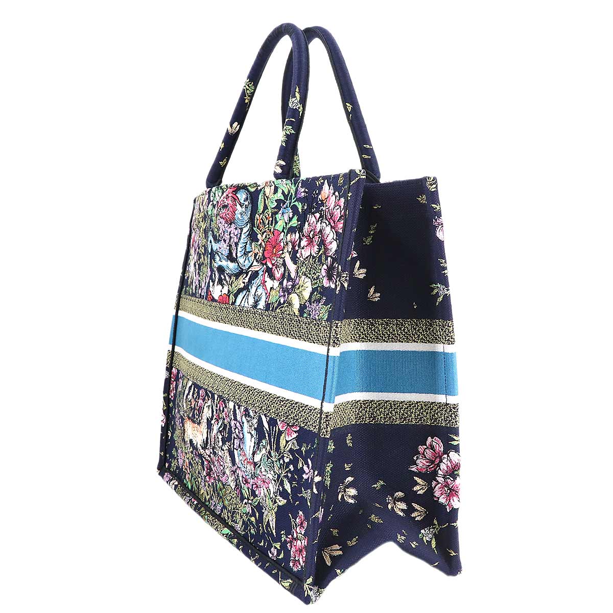 D-Constellation Book Tote Large Bag Canvas Multicolor