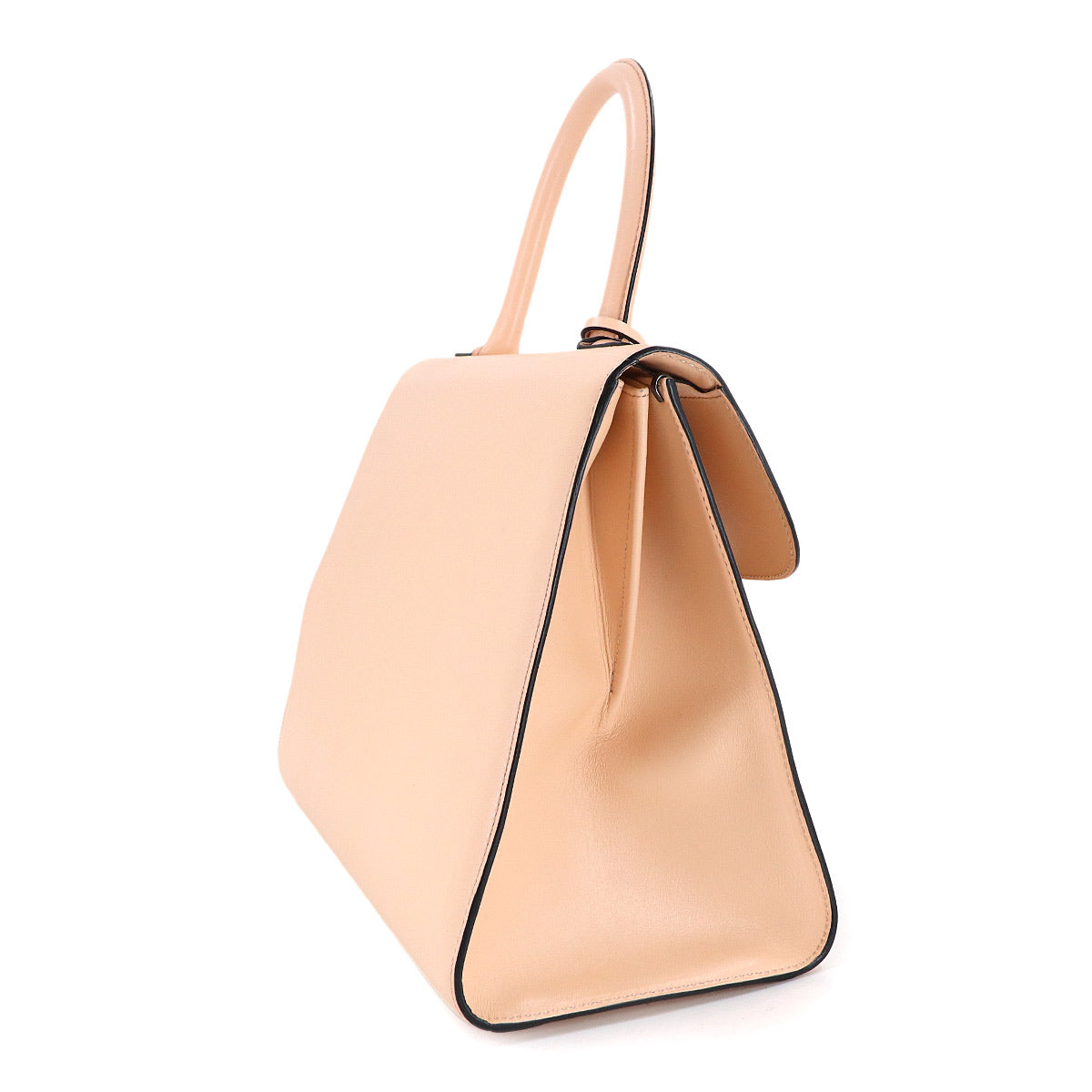Brillant MM Hand Shoulder Bag Leather Pinkbeige Purse