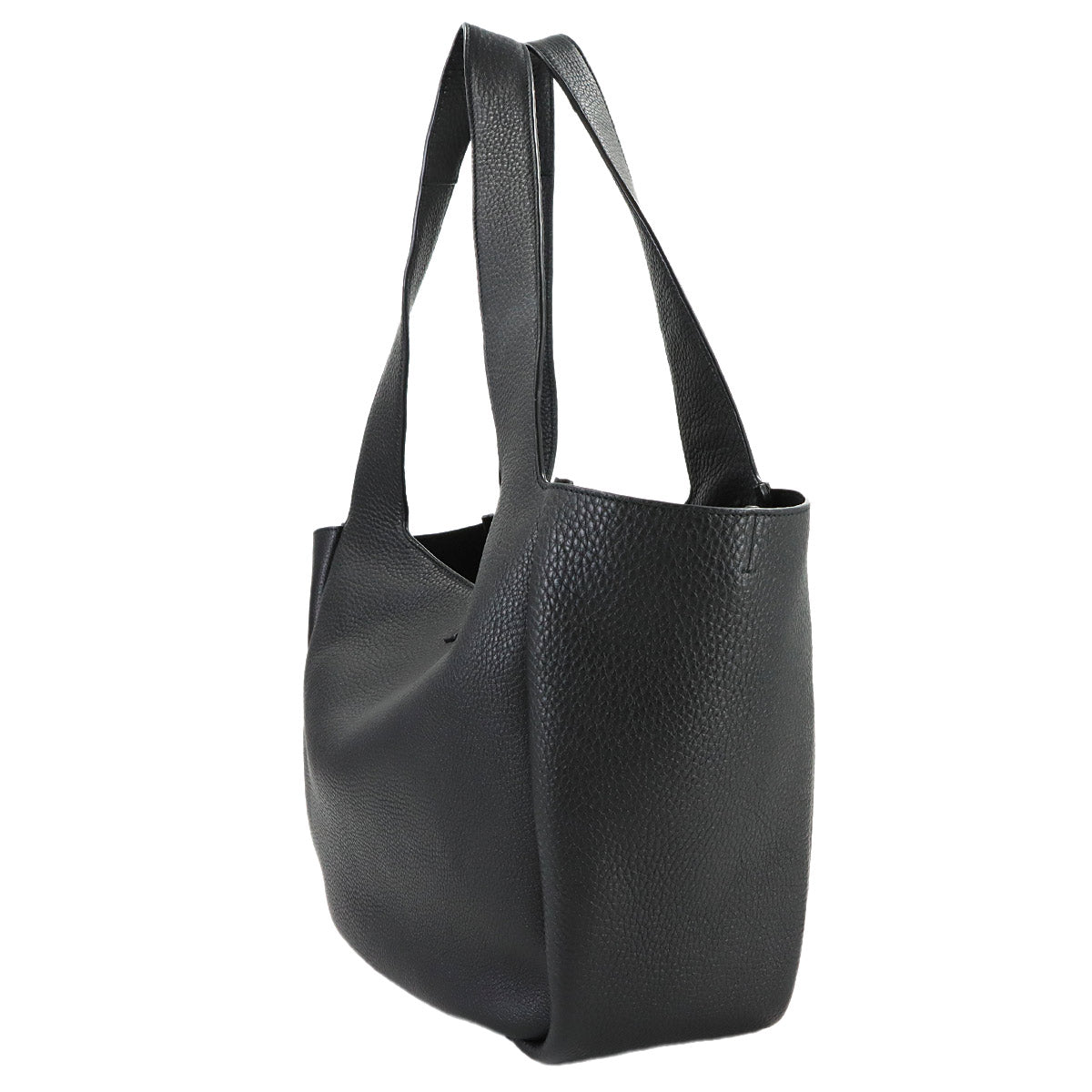 LE 5 A 7 BEA Tote Bag Leather Black 763435 Purse