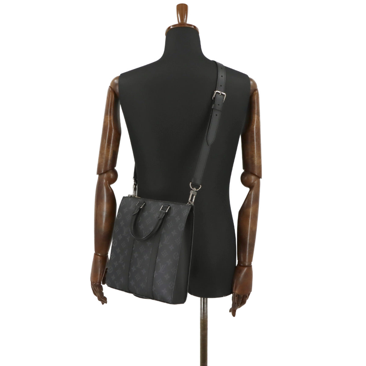 Monogram Eclipse Sac Plat Cross 2way Tote Bag M46098