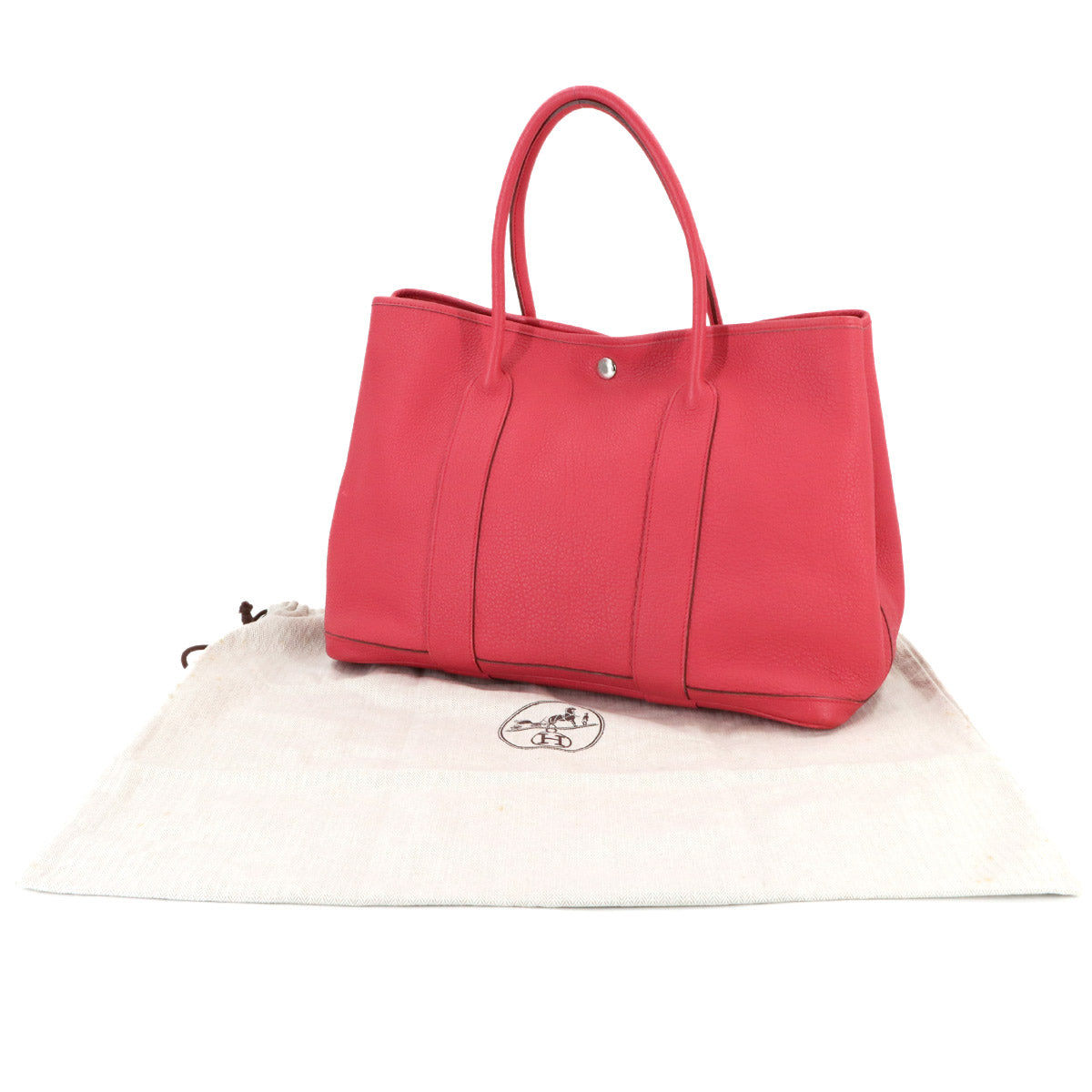 Garden Party 36 PM Tote Bag Negonda Leather Bougainvillier