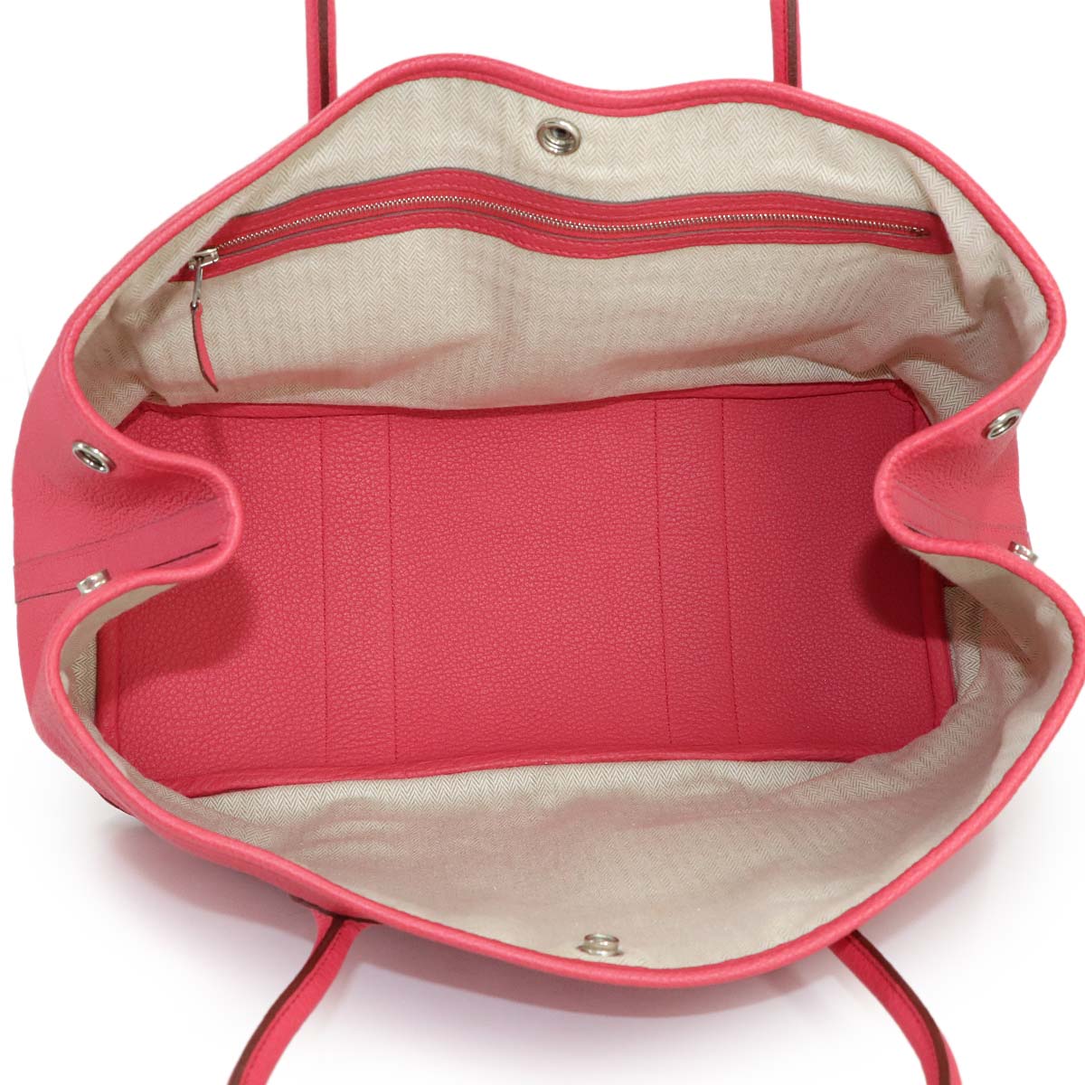 Garden Party 36 PM Tote Bag Negonda Leather Bougainvillier