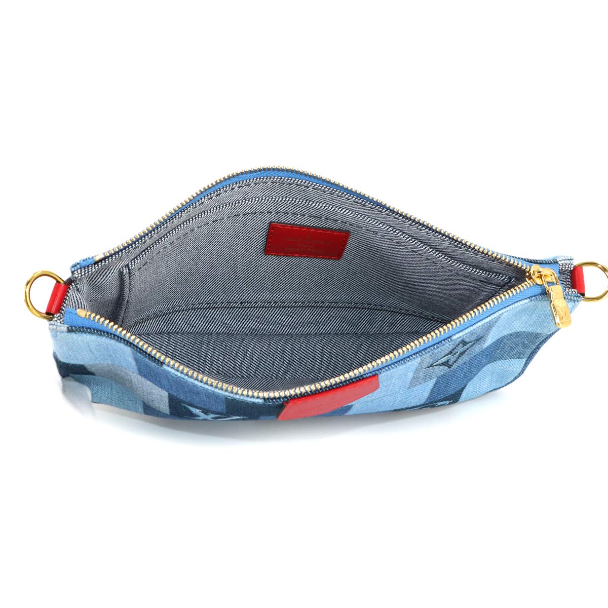 Denim Monogram Multi Pochette Accessoires Shoulder M44990