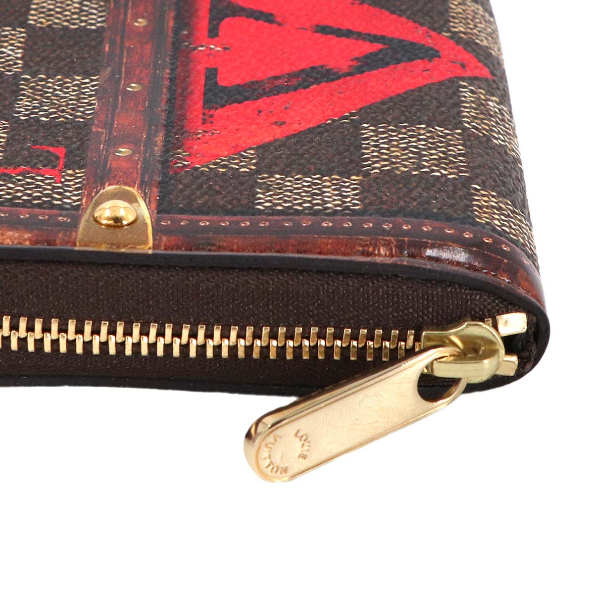 Damier Ebene Time Trunk Zippy Coin Purse M52745