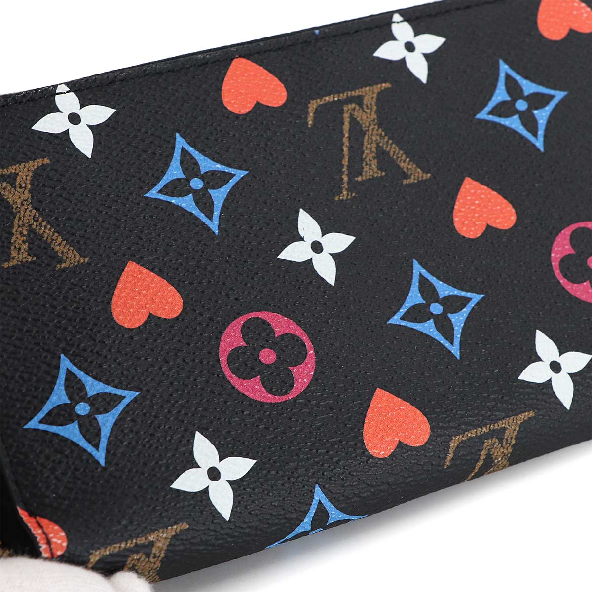 Game On Monogram Zippy Wallet Leather Noir M80323