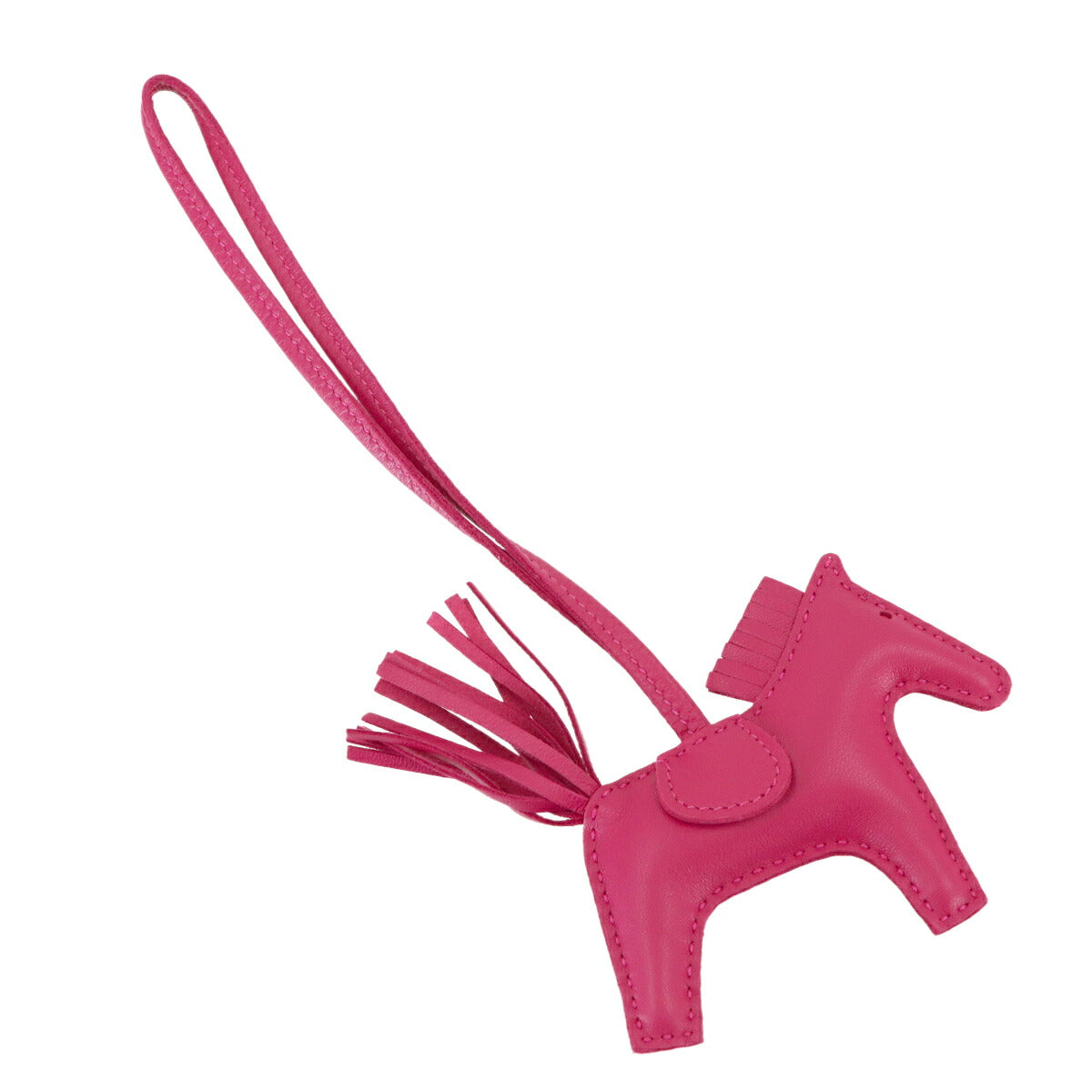 Rodeo PM Bag Charm Agneau Milo Rose Mexico Y Horse Accessory