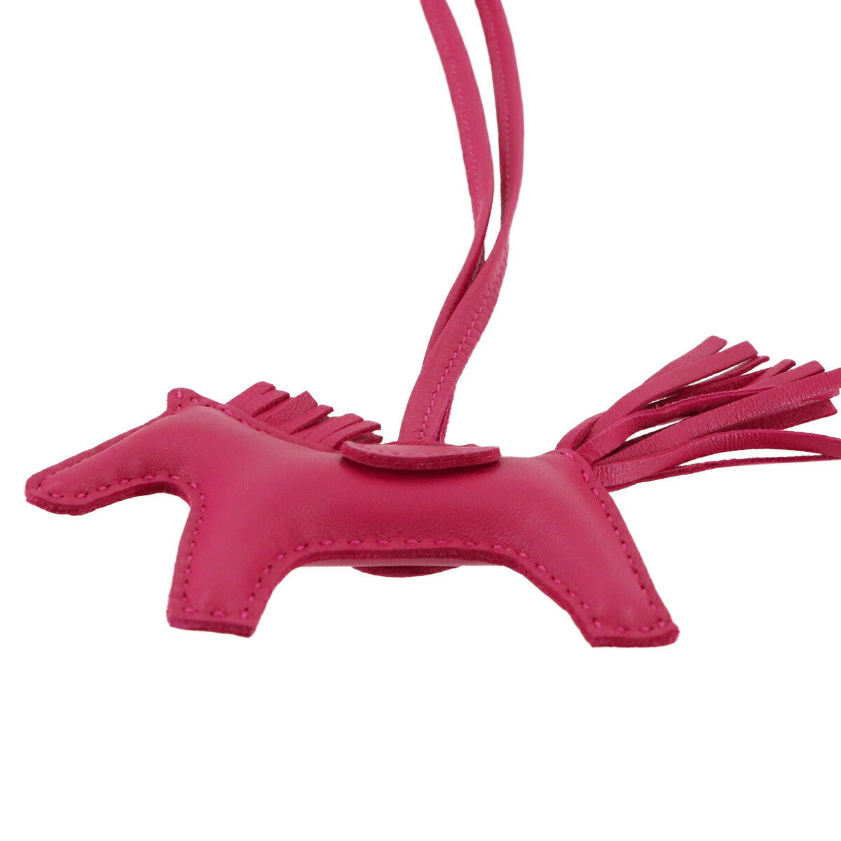 Rodeo PM Bag Charm Agneau Milo Rose Mexico Y Horse Accessory